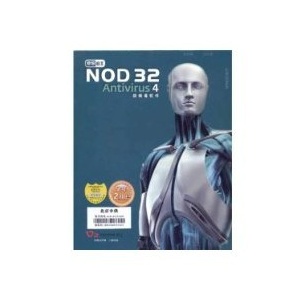 ESET NOD 32 4.0防病毒软件（两年升级2台电脑安装）