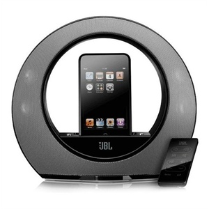 JBL Radial Micro（迷你版）无所不能 iPod基座遥控音箱（黑色）