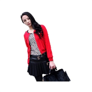 Paydaily女装 2011年秋冬装新品时尚纯色短款圆领休闲西服A110110