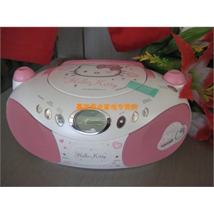HELLO KITTY KT-CD63 迷你CD/收音机 胎教机 学习机 代理直销