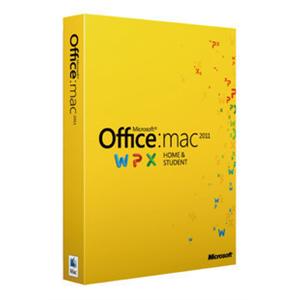 苹果 office for mac 2011 家庭与学生版 3用户 中文版