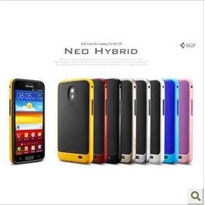 SGP三星 I9200 HD LTE E120L手机套E120S NEO胶套 保护套（黄色）