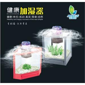 金利佳酷趣水立方加湿器鱼缸加湿器HF-09梦幻水晶宫水族箱加湿器