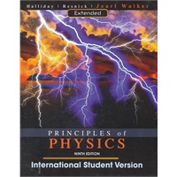 Principles of Physics, Extended 哈里德物理学国际版 9th Edition, International Student Version