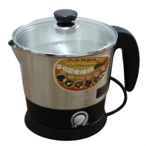 安博尔多功能电炖锅HB-3063D 不锈钢电热水壶 电蒸锅 煮面条煲汤