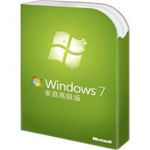 正版微软Windows 7/win7 家庭高级版 彩包盒装电脑操作系统软