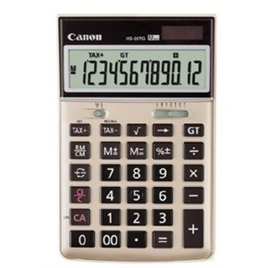 真品 佳能 环保桌面式计算器 HS-20TG 佳能计算器HS20TG