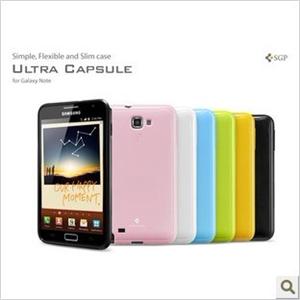 SGP Capsule三星Galaxy Note i9220 果冻外壳手机套保护套(绿色)