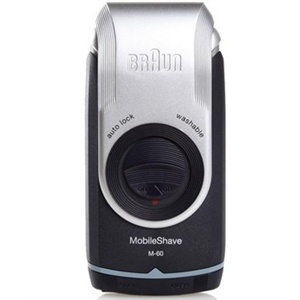 博朗剃须刀M60S 电动剃须刀 (P50升级版) 便携 全身水洗