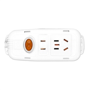突破基准系列 TZ-Q0911K2 一控二 突破 插座 接线板 1.8米