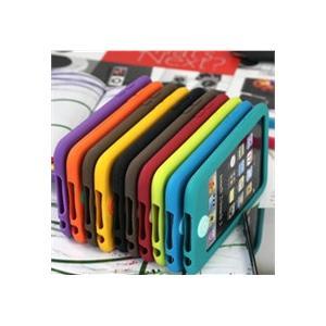 苹果/apple ipod touch 4 硅胶套 聪明豆硅胶保护套 保护壳