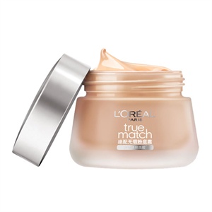 L'OREAL PARIS巴黎欧莱雅 绝配无瑕粉底霜 浅杏色系R01 30ml