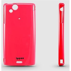 ippon 索爱LT18I LT15i X12 保护壳 保护套 手机壳 多彩 桃红色