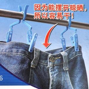 两个装多用裙裤晒夹 袜夹 鞋夹