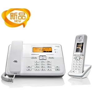 西门子(Siemens)数字无绳电话子母机C675(黑色)