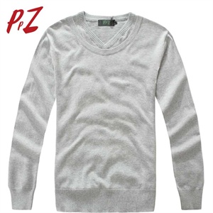 【品牌直供】PPZ 男装 时尚潮流纯色双领毛衣 男ct-0110013