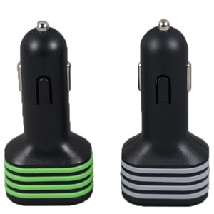 iHD 双 USB 5V/3.1A 奢华 2.1A ipad ipad2 1A iphone 4 车充
