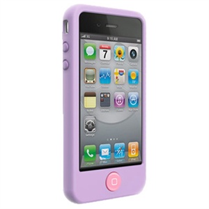 【当当销售配送】Switcheasy colors 硅胶保护套 特别版（紫色 适用于iPhone4 新品上市）