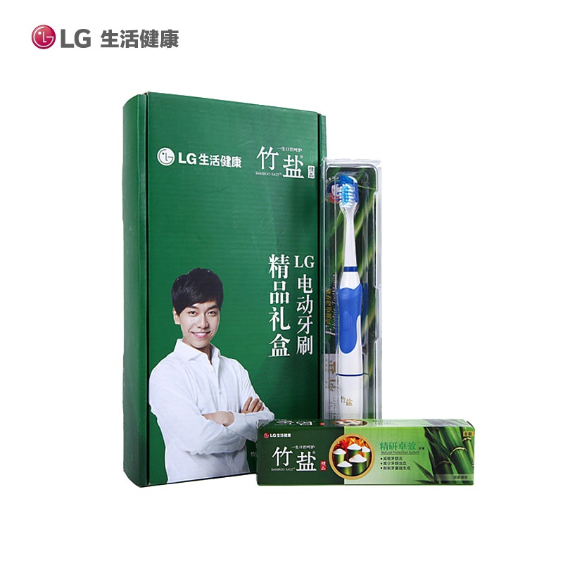 【LG 电动牙刷尊贵2件套 都市白领套装 电池式