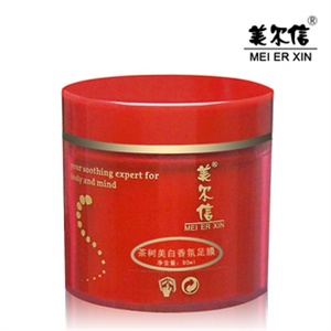 美尔信 茶树美白香氛足膜80ml嫩肤去死皮去角质滋润补水软化老茧