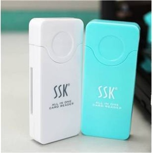 SSK飚王 SCRM053 闪灵四合一读卡器 TF/M2/MS/SD直接读