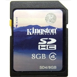金士顿（Kingston）8G SDHC卡（CLASS4）终身保修