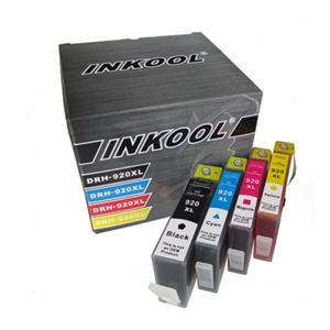 INKOOL Officejet6500墨盒 HP920墨盒一套四色大容量全新芯片