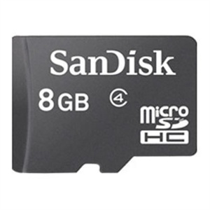闪迪SANDISK TF-8G micro SD CLASS 4 手机内存卡