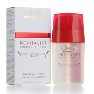 L'oreal/欧莱雅复颜抗皱提拉紧致双重精华眼霜15ml保湿抗皱