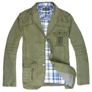 WINJEANS男士新品休闲单西装外套WT101016