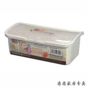 恋恋家居 三格条纹调味盒