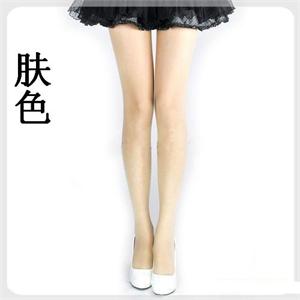 想飘内衣 防勾丝透明性感包芯丝袜连/裤袜-肤色（3818）