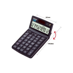 【实物拍摄细节图】原装正品CASIO卡西欧JW-200TV-BK商务式计算器