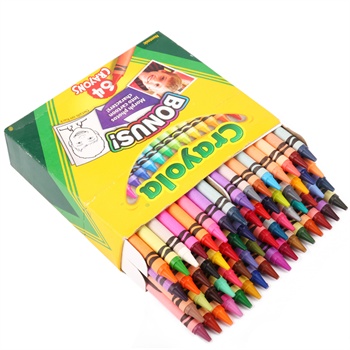 crayola 绘儿乐 64色彩色蜡笔 52-0064
