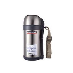 日本虎牌 虎牌1.2L不沾指纹不锈钢保温杯CWO-C120 银色