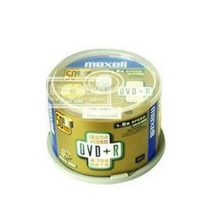 麦克赛尔（Maxell）DVD+R 8速 4.7G 台产 桶装50片