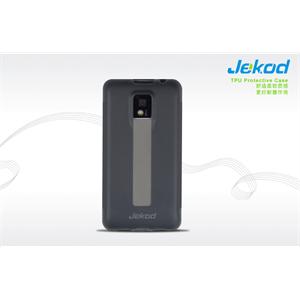 Jekod LG Optimus 2X P990 P993 手机套 硅胶套 清水套 保护套 黑