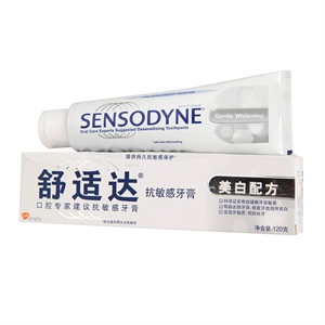 舒适达 美白牙膏120g