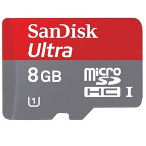 SanDisk闪迪 至尊高速移动存储卡TF卡8GBClass10 UHS1 30MB/s