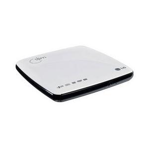 LG GP08NU10 超薄刻录机 DVD刻录机 北京正品行货（白色）