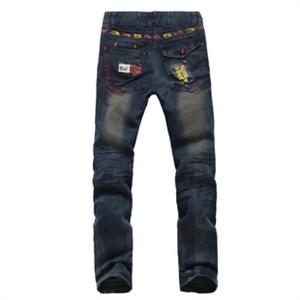 冬季新款 休闲怀旧时尚男牛仔裤 507-749