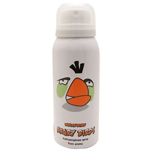 AngryBirds愤怒的小鸟 纯净淡花香体止汗喷雾（白色小鸟）75ml（进）