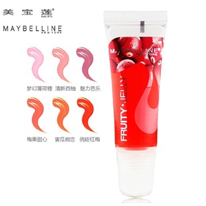 美宝莲 果冻唇彩 唇蜜 滋润双唇 粉嫩持久 彩妆 10ml 13#草莓甜心