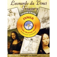 Leonardo da Vinci Treasury CD-ROM and Book 达芬奇宝典（书和光盘）