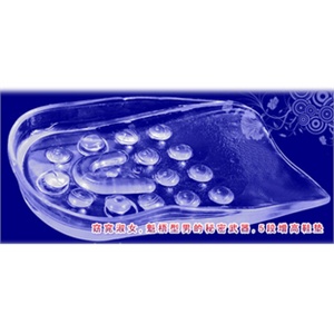 吉满 超级3段增高鞋垫jm1406 硅胶超软 内增高鞋垫