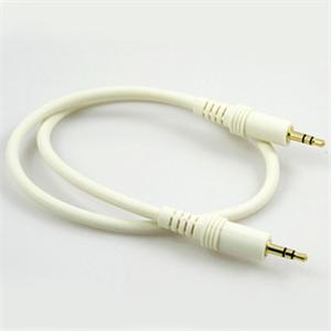 秋叶原 LYH-0015 3.5耳机对录线 AUX专用线 音频线 0.5米 白色版