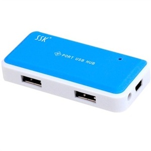 皇冠★飚王SSK 风云SHU008 4口USB2.0 USB HUB集线器★