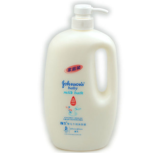 强生婴儿牛奶沐浴露1000ml