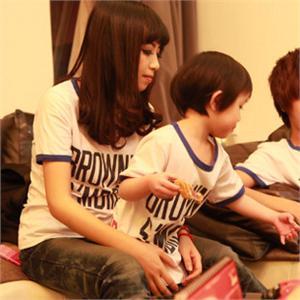 Onlykiss 夏季圆领短袖亲子装 OK1X-710