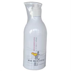 肌言堂豆乳润白柔滑沐浴露500ml